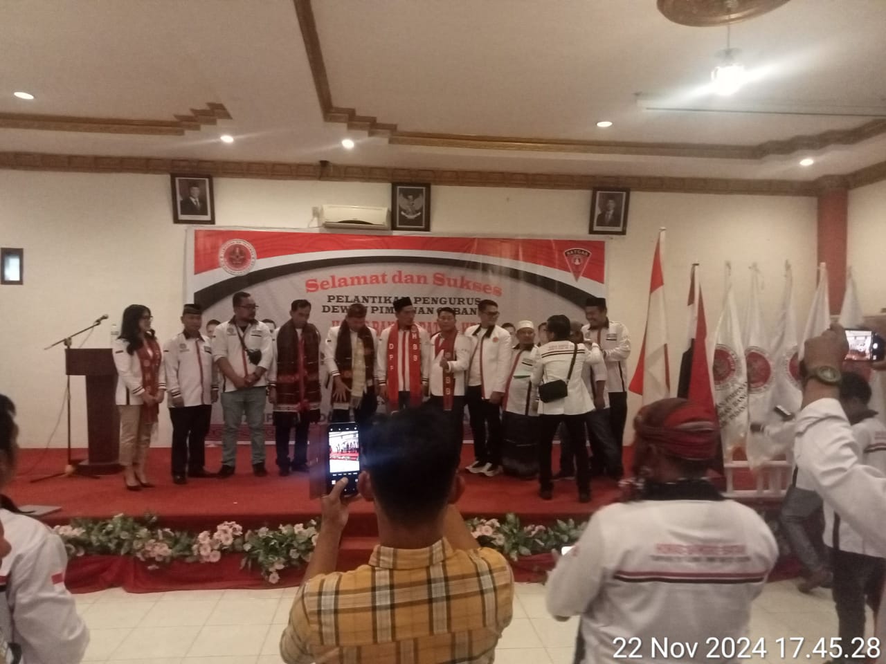 5 DPC HBB Wilayah Tabagsel Dilantik Secara Serentak