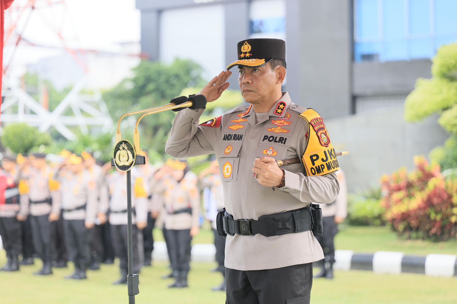 Kapolda Sumsel Apelkan 1471 Personel Persiapan Pengamanan Pengawalan Tahap Pungut dan Hitung Suara
