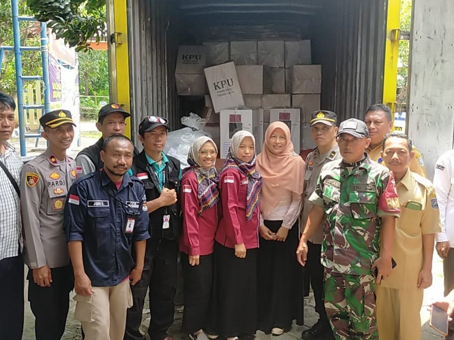 Polres Tegal Kota Gelar Pengawalan, Distribusi Logistik Pilkada