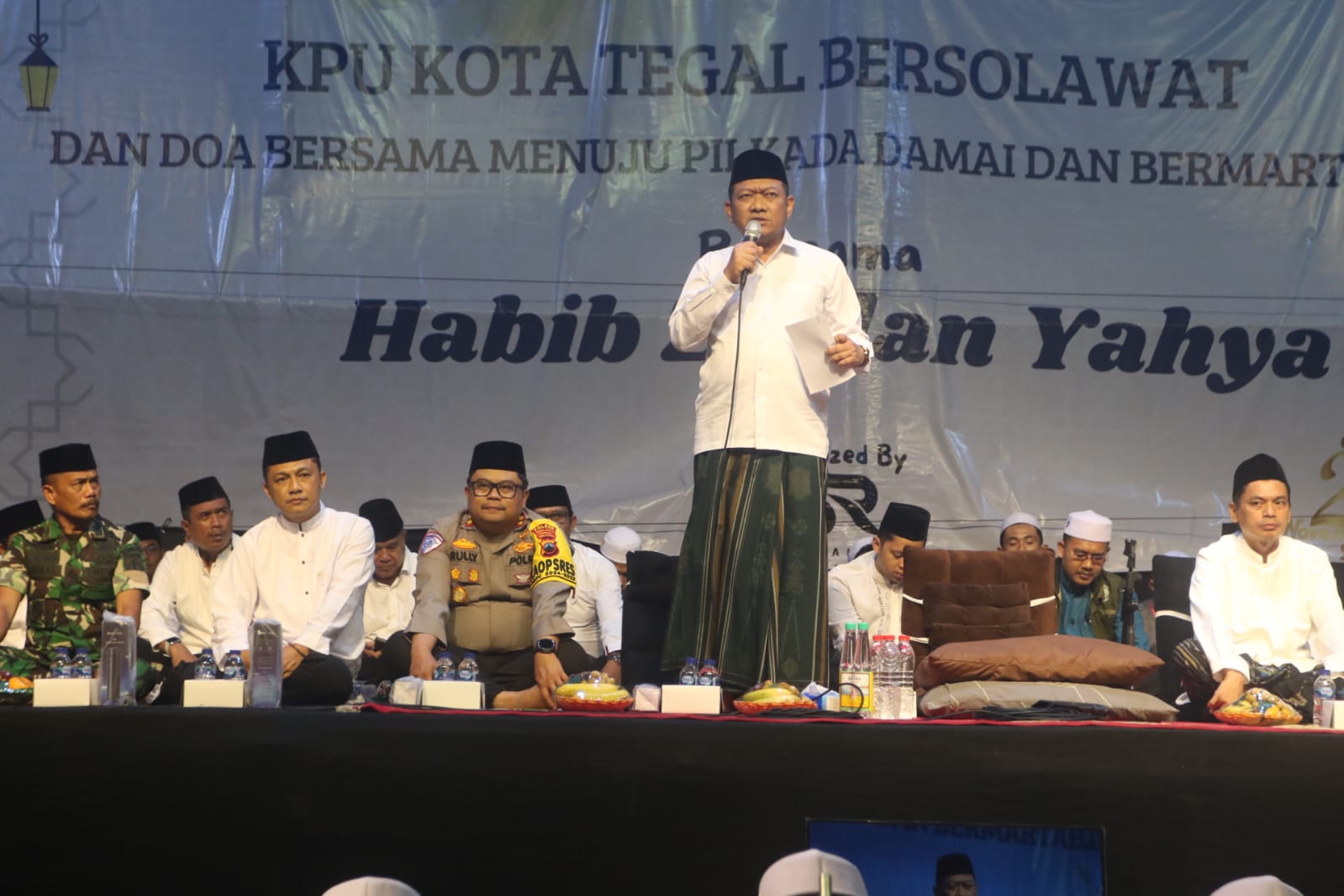 Gelar Sholawat dan Doa Bersama, Pj. Walkot Harap Pilkada Berjalan Lancar