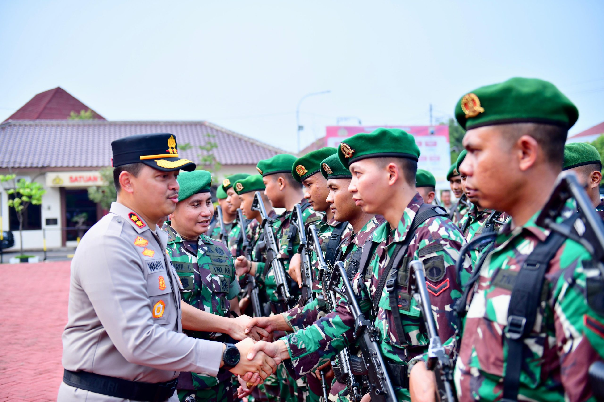 Aparat Gabungan Siap Amankan Ribuan TPS di Kabupaten Jepara, Begini Pesan Kapolres