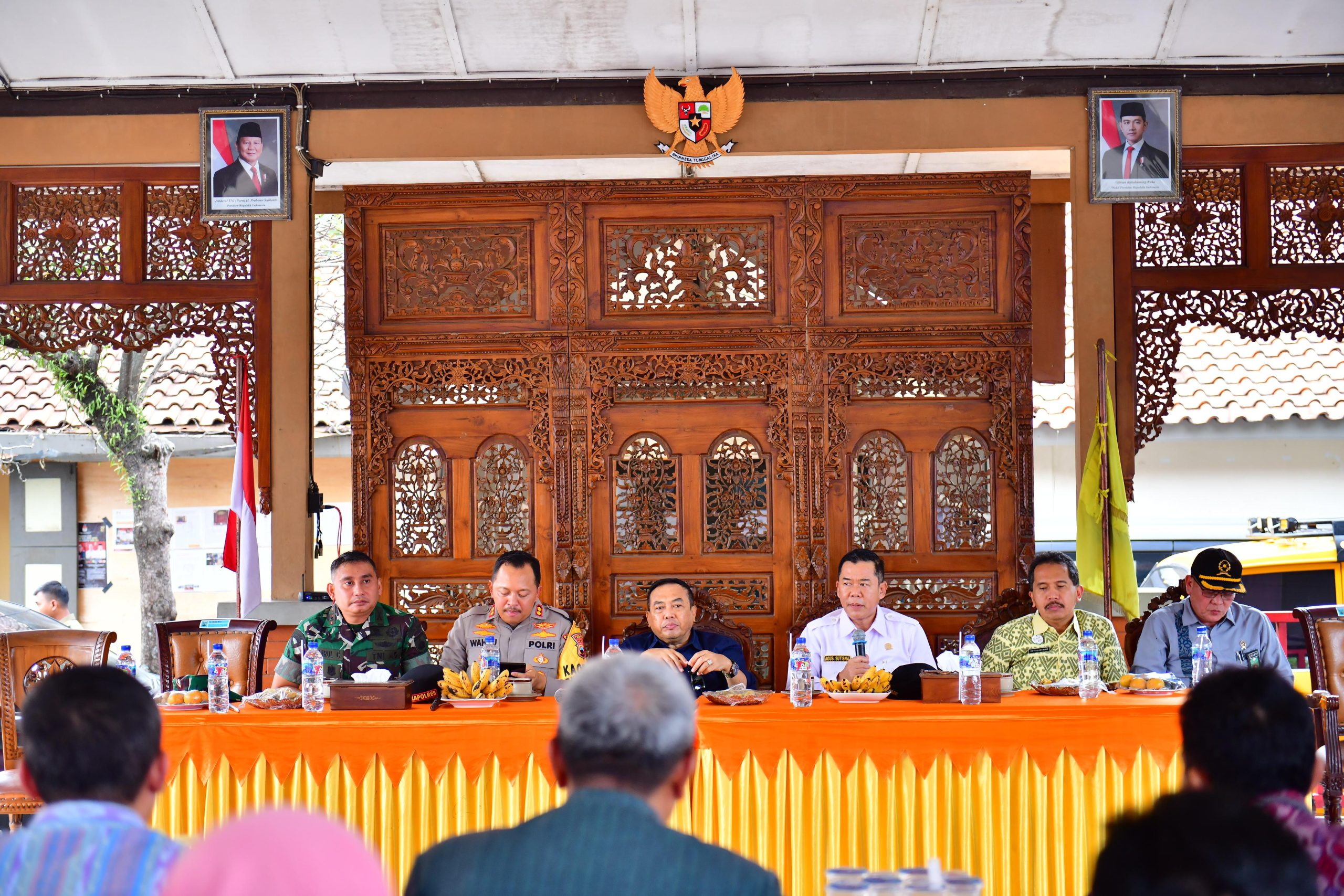 Komandan Kodim 0719/Jepara Bersama Forkopimda Lakukan Monitoring Pilkada  2024 di Empat Kecamatan