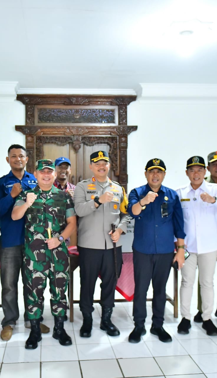 Komandan Kodim 0719/Jepara Bersama Forkopimda Lakukan Monitoring Pilkada 2024 di Empat Kecamatan
