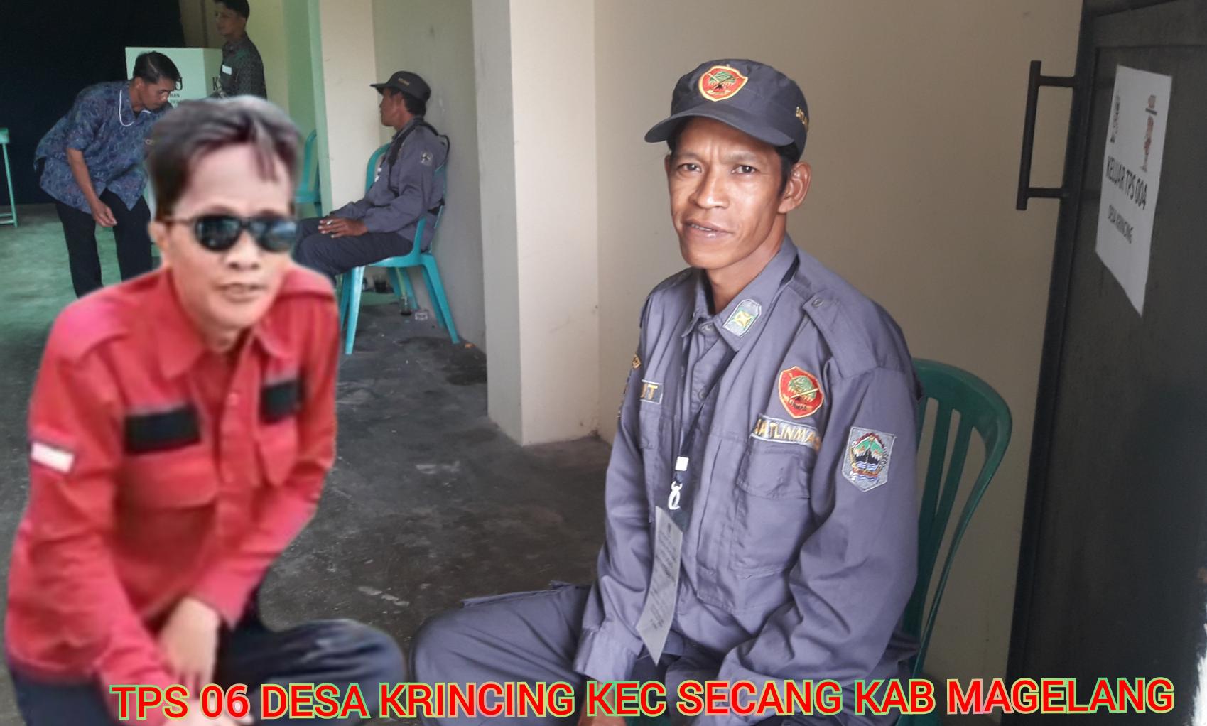 DPC FORKOMMAS RI Kab Magelang, Pantau Pemungutan Suara Pilkada 2024, di Desa Krincing Secang Magelang