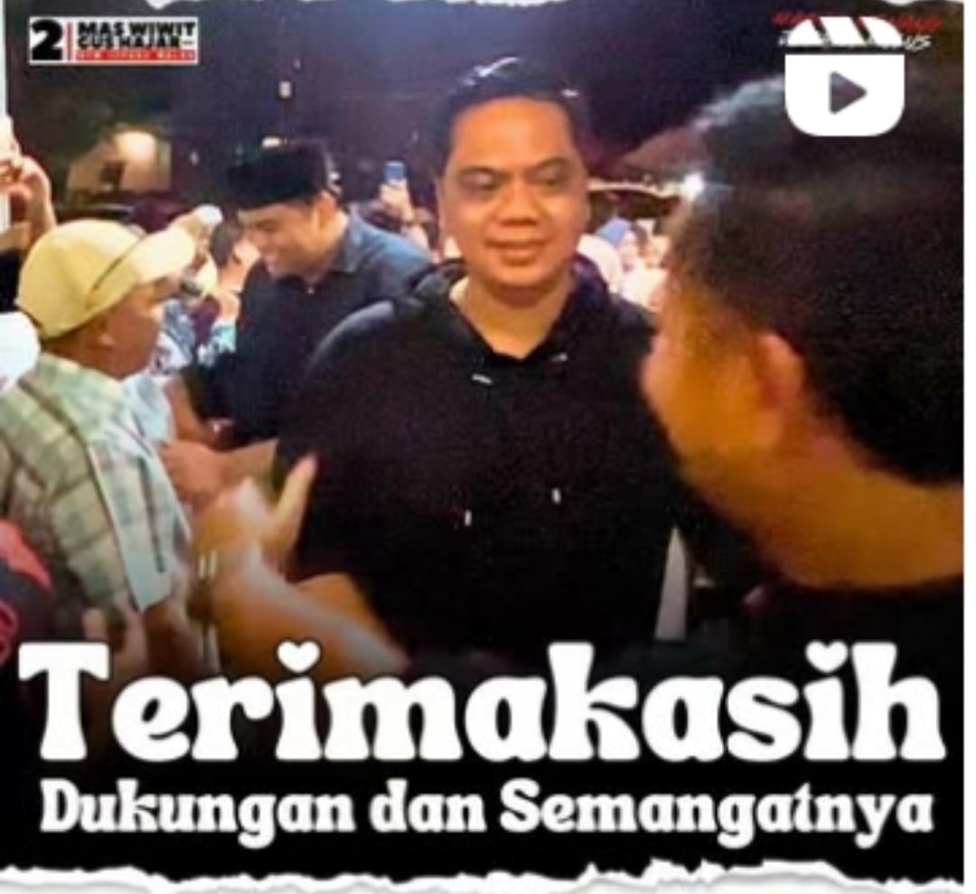 Pasangan MAWAR Unggul di Quick Count, Mas Wiwit Ajak Masyarakat Kawal Hasil Hingga Penetapan Resmi KPU