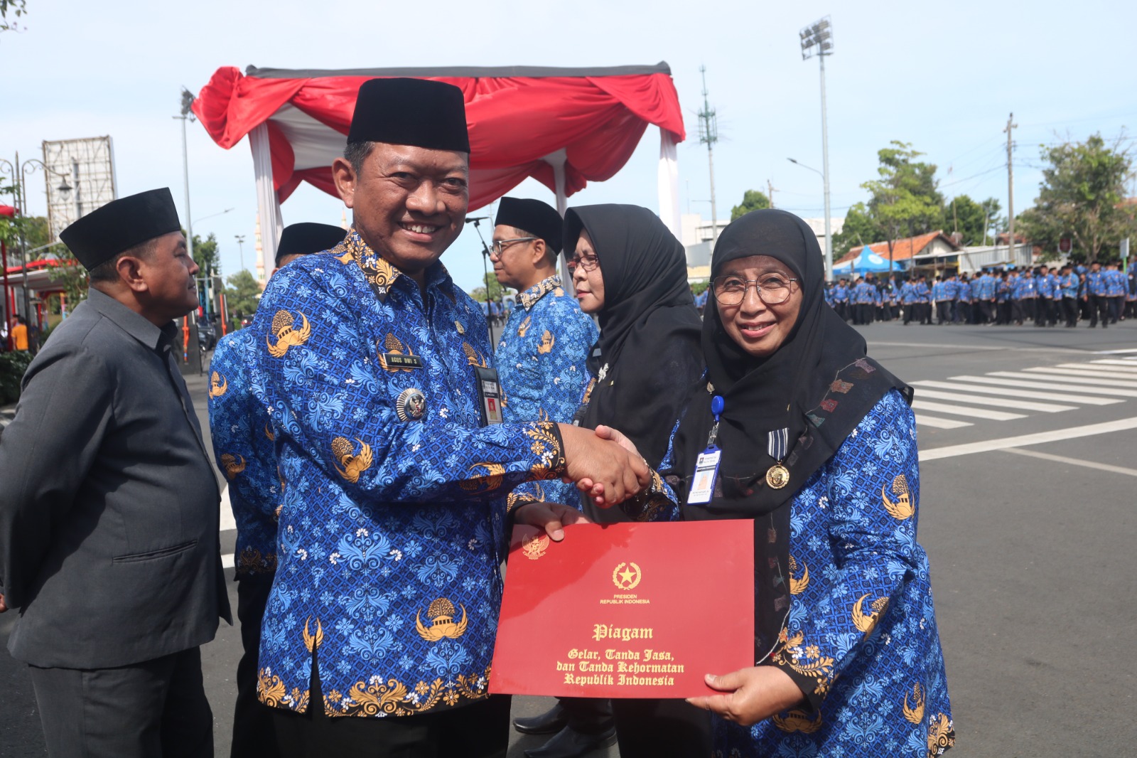 Pemkot Tegal Gelar Upacara Bendera Peringati HUT ke-53 KOPPRI