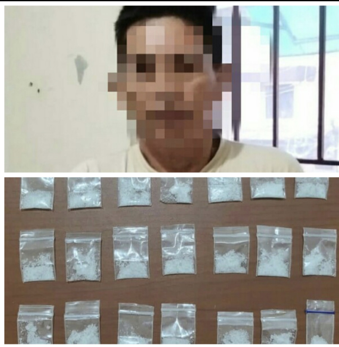 Ditresnarkoba Polda Sulut Tangkap Tersangka Pengedar Sabu 16,66 Gram di Paal Dua