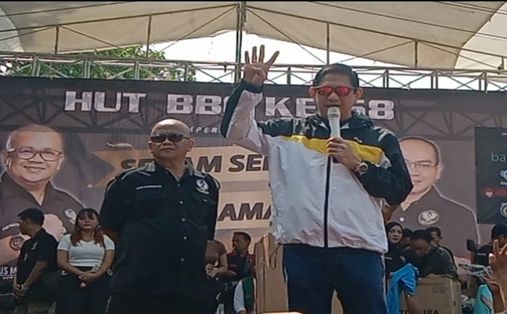 Iswara Sampaikan Pesan Dukung Nomor Urut Empat untuk Kota Bandung dan Jawa Barat 
