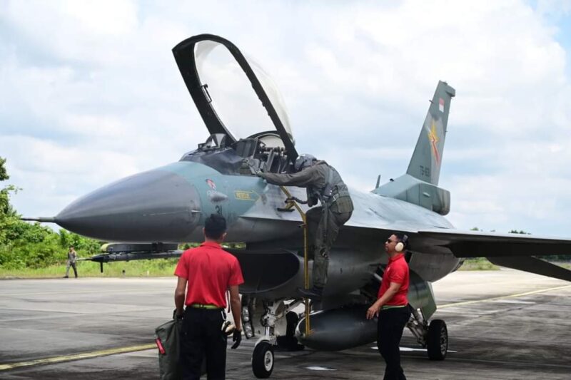 Lanud Roesmin Nurjadin Gelar Latihan Penanganan Kondisi Darurat (Emergency) Semester II Tahun Anggaran 2024