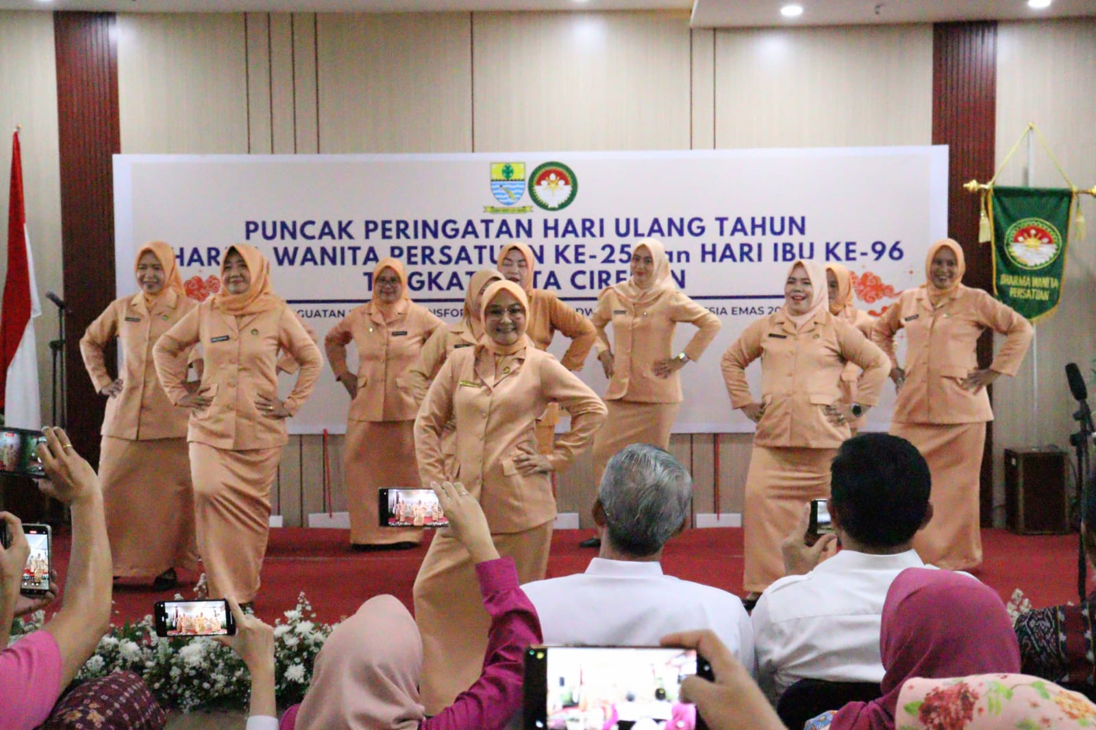 Peringatan HUT ke 25 DWP dan Hari Ibu Ke-96, Penguatan Transformasi untuk Indonesia Emas 2045