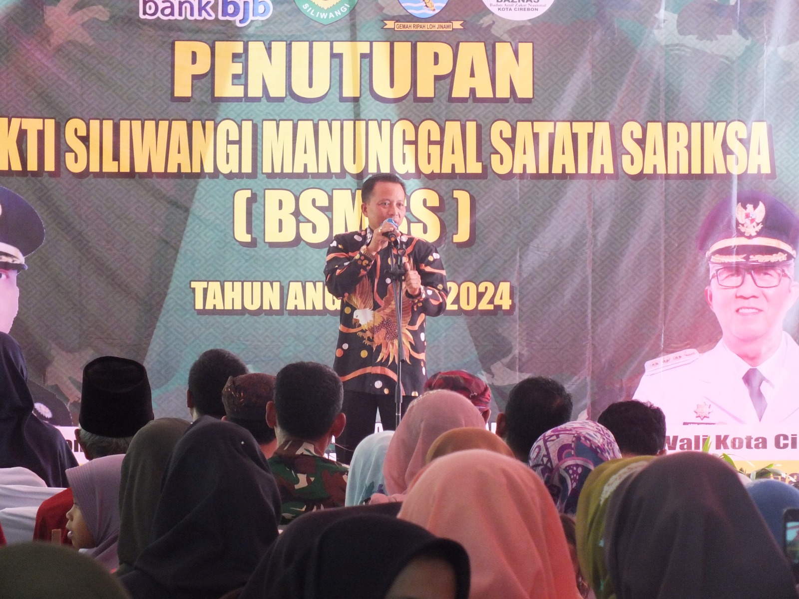 Kegiatan BSMSS TA.2024 Tingkat Kodim 0614 / Kota Cirebon Di Kelurahan Argasunya Ditutup