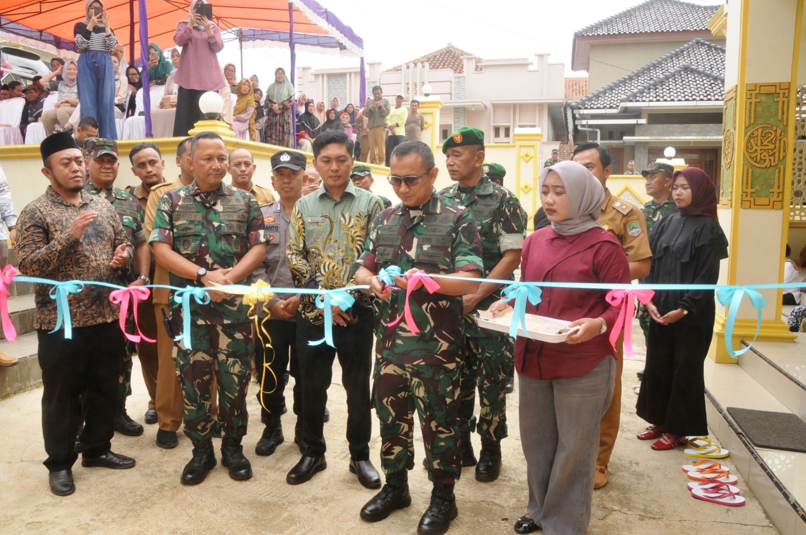 Peresmian Fasilitas Air Bersih TNI-AD Manunggal Air Tahun 2024 oleh Danrem 063 / SGJ
