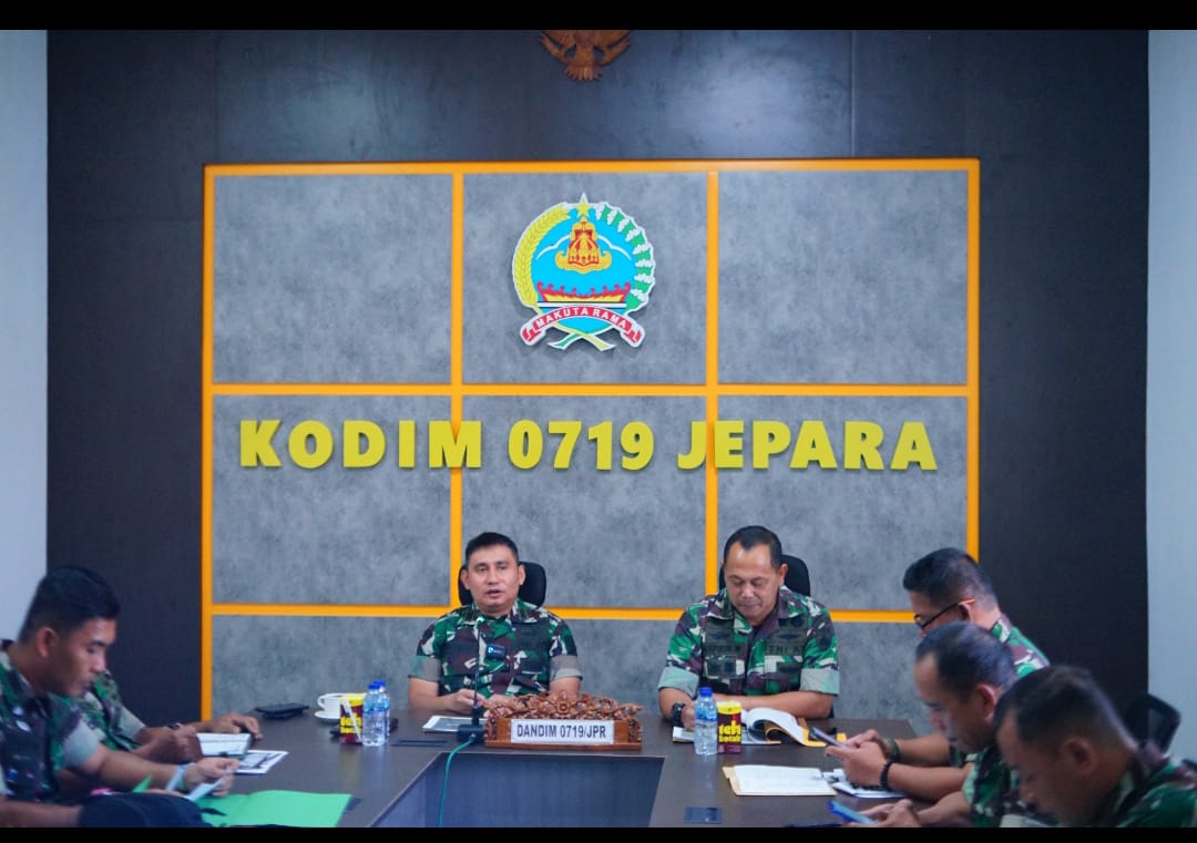 Kodim 0719/Jepara Gelar Sidang Jabatan Triwulan IV TA 2024 untuk wujudkan personel yang profesional dan unggul.