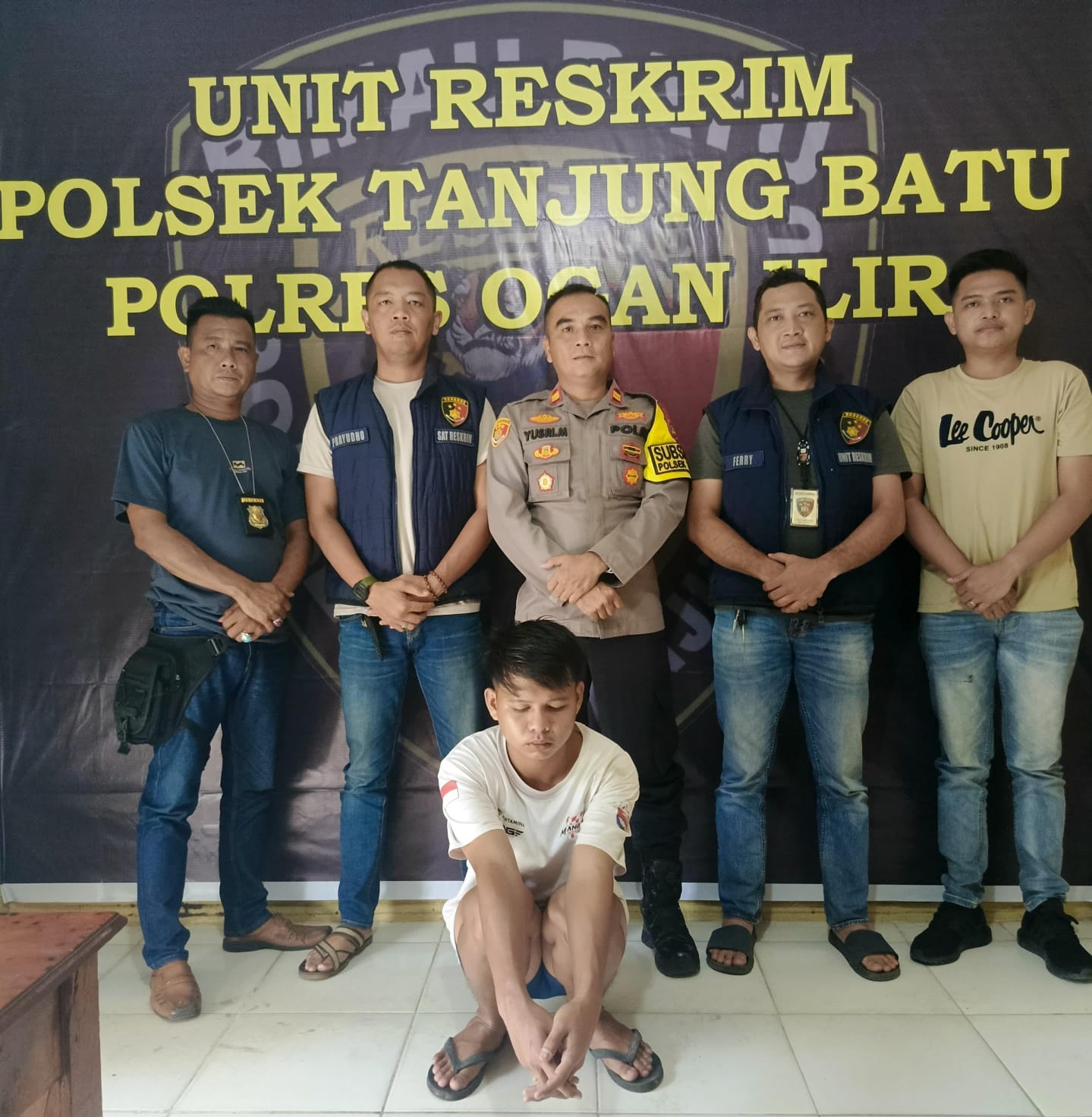 Pelaku Pidana Perbuatan Cabul dan Penganiayaan diringkus Tim Rimau Batu Polsek Tanjung Batu*