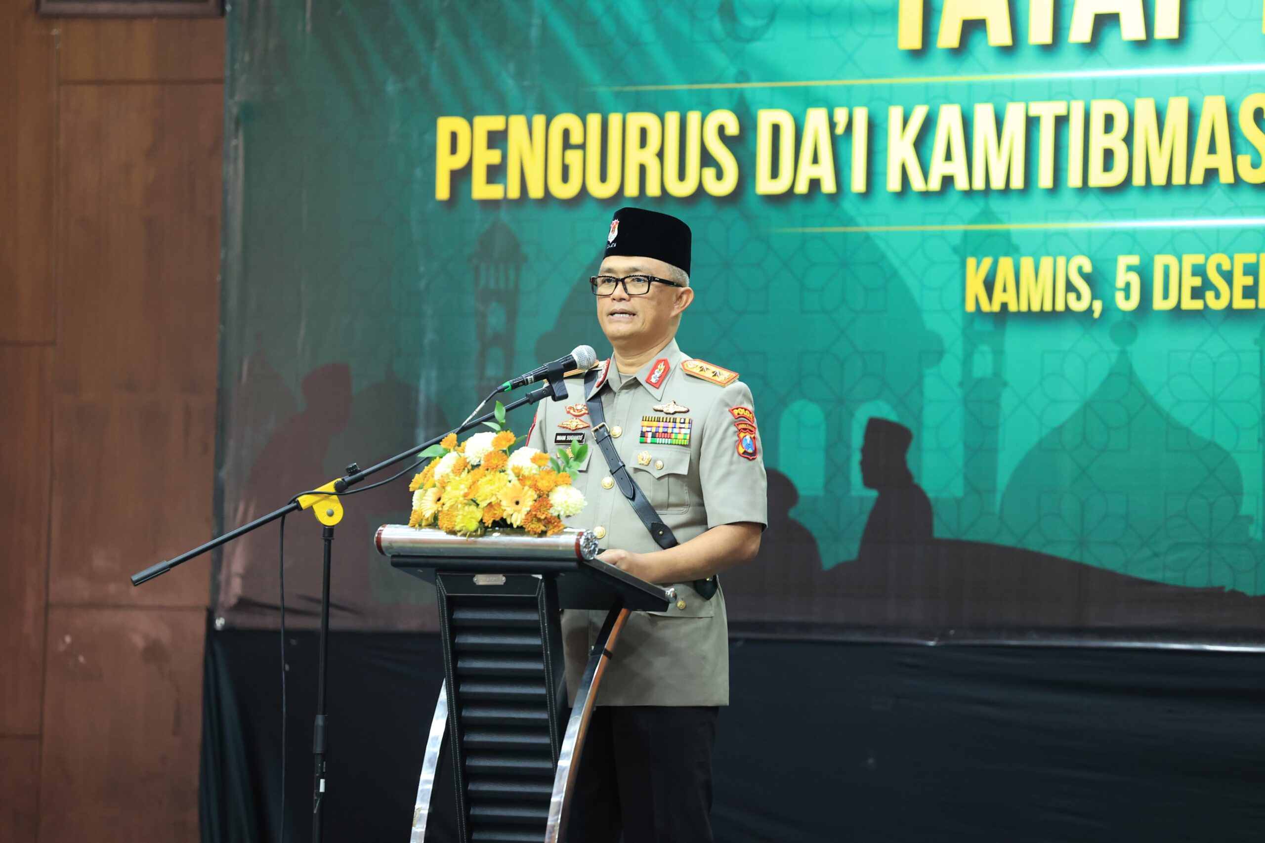 Kolaborasi Polda Jatim dengan Da’i Kamtibmas Ciptakan Pilkada Jawa Timur Damai dan Aman