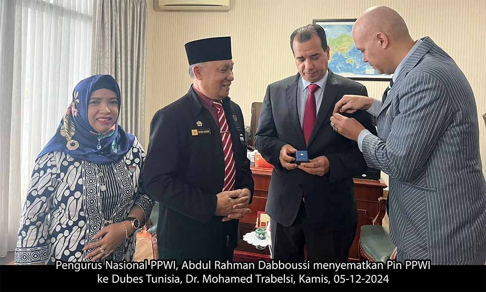 Dr. Mohamed Trabelsi: Kami Siap Bekerjasama dengan PPWI*