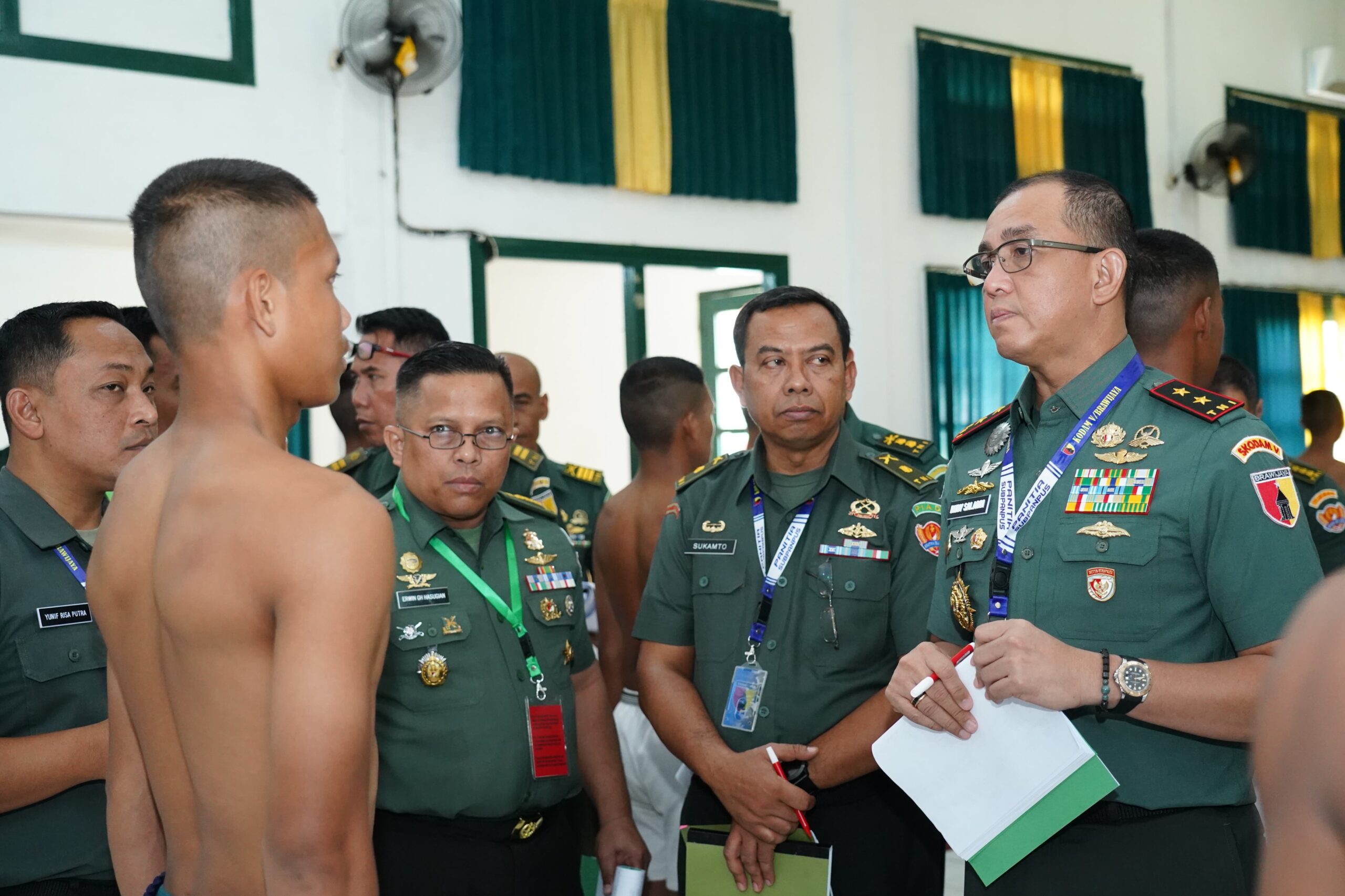 Pangdam V/Brawijaya Pimpin Sidang Pantukhir Tingkat Subpanpus Penerimaan Caba PK TNI-AD