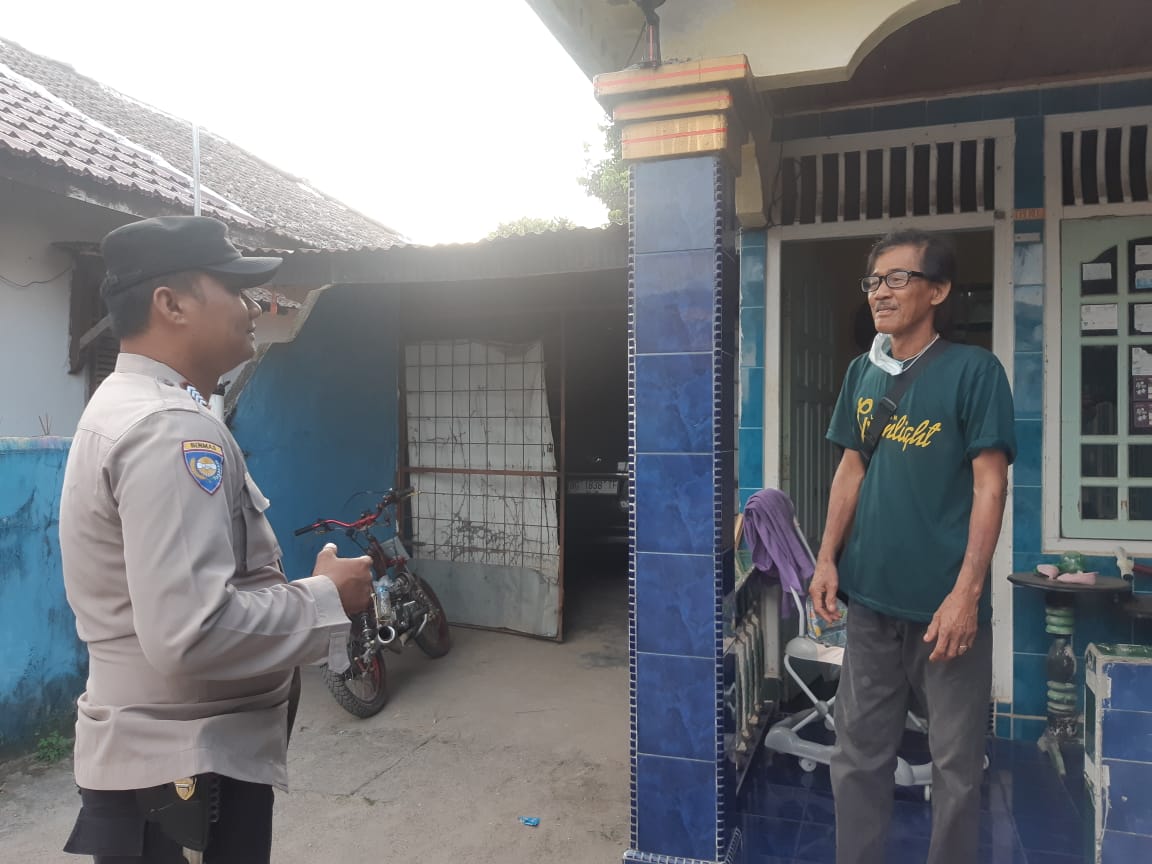 Bhabinkamtibmas Polsek Tanjung Raja Ingatkan Warga untuk Menjauhi Narkoba dan Miras