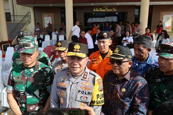TNI dan Polri Bersama Instansi Terkait Lainnya Siap Amankan Natal 2024 dan Tahun Baru 2025 di Sulawesi Utara