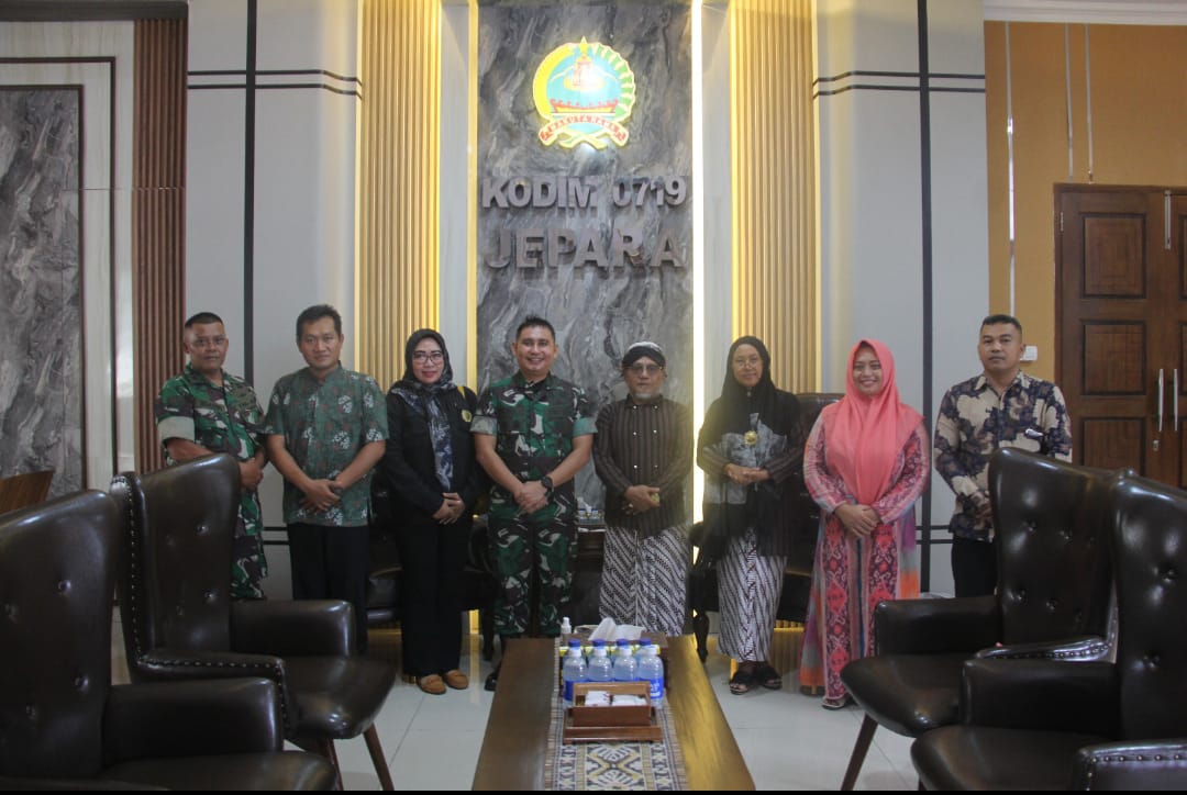 Dandim 0719/Jepara Audiensi dengan DPD Matra Jawa Tengah di Makodim 0719/Jepara