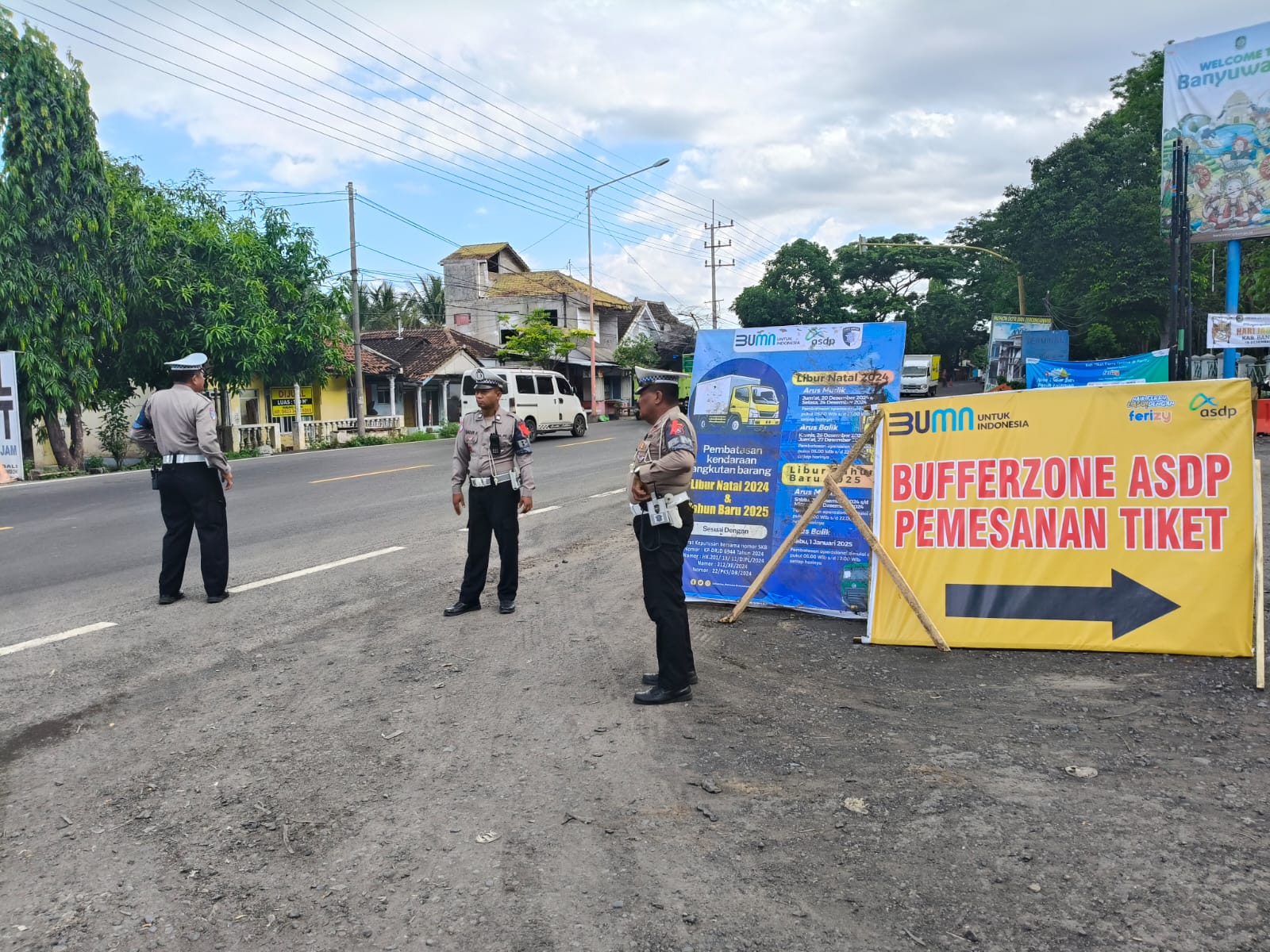 Operasi Lilin Semeru 2024,Polresta Banyuwangi Lakukan Pembatasan Angkutan Barang, Pelabuhan Ketapang Lancar
