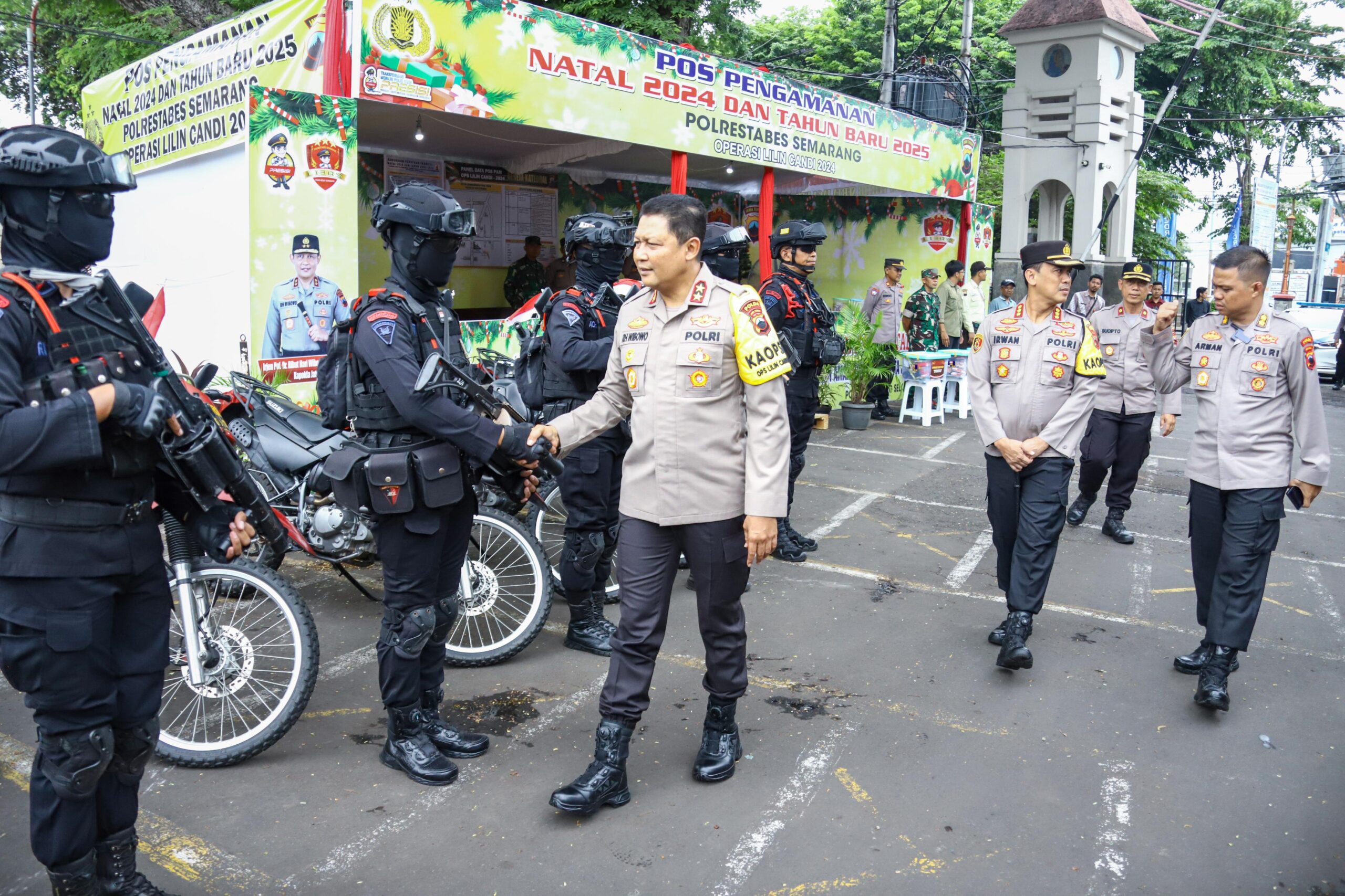 Pastikan Keamanan Misa Natal, Kapolda Jateng Kembali Kunjungi Sejumlah Gereja di Kota Semarang
