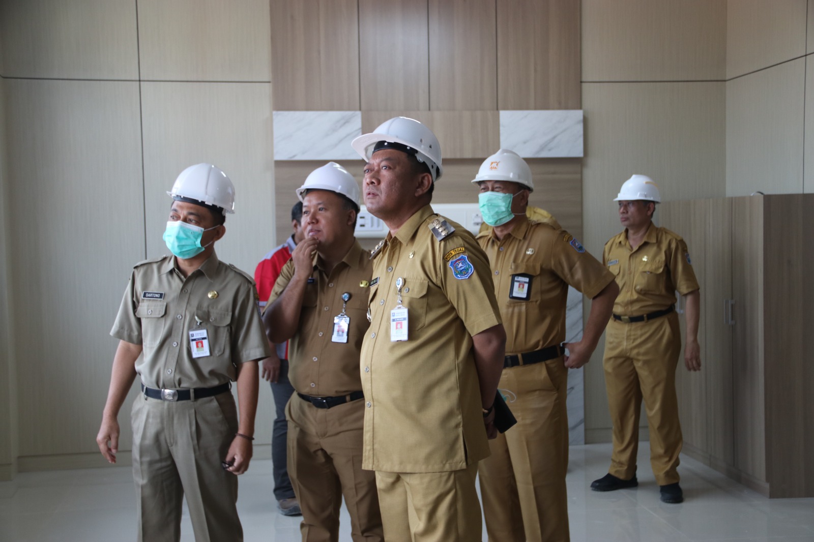 Tinjau Pembangunan Gedung VVIP RSUD Kardinah, Pj. Wali Kota Tegal : Progres Sudah Sesuai Target