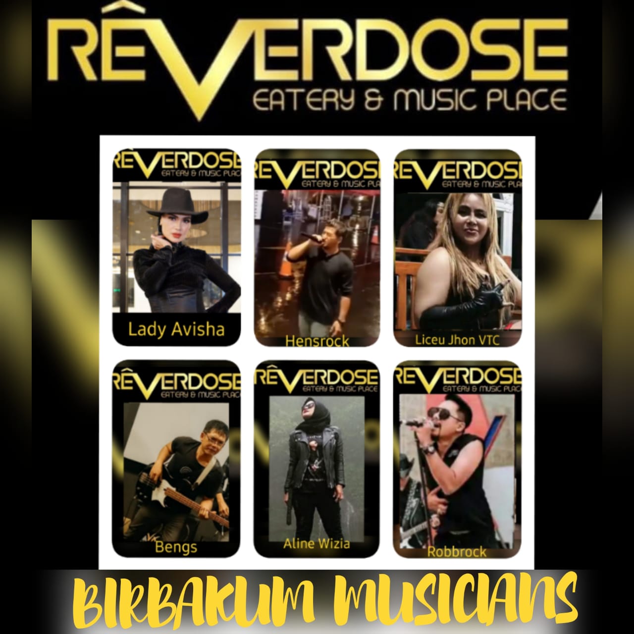Birbakum Musicians dan Lady Avisha Guncang Reverdose Eatery & Music Place Garut