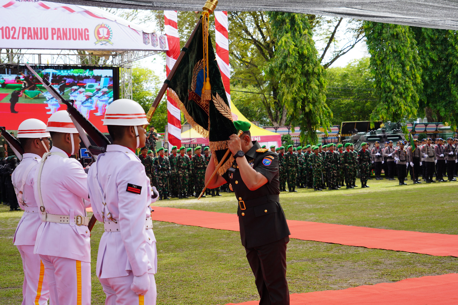 Pangdam Tanjungpura Pimpin Sertijab Danrem 102/Pjg