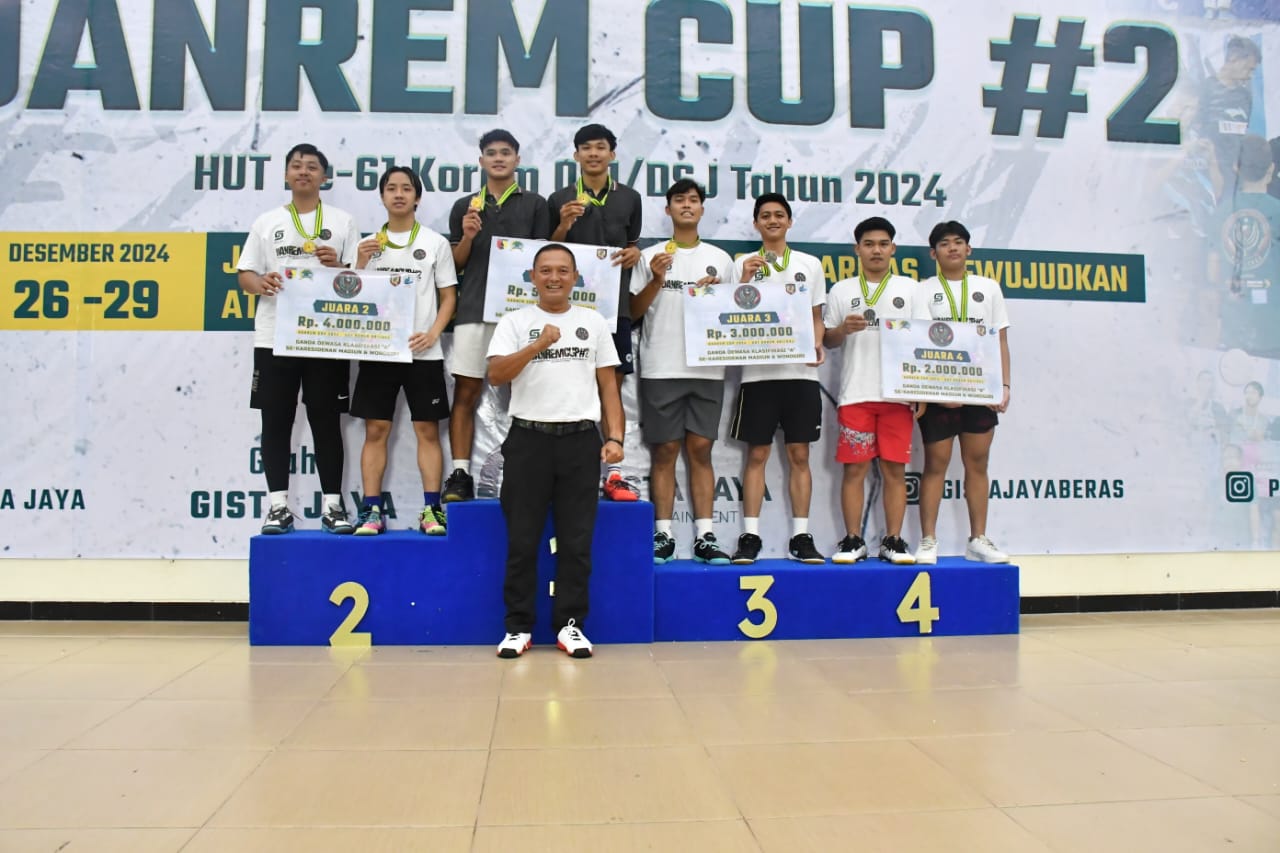 Badminton Danrem Cup 2, Sinergi dan Kepedulian Terhadap Olahraga