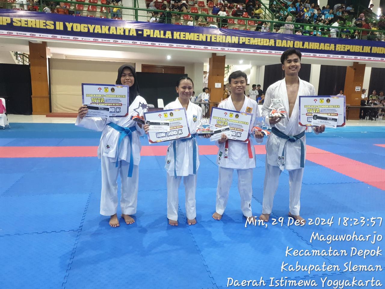 Dandim 0719/Jepara Letkol Arm Khoirul Cahyadi, S.E., Ucapkan Selamat atas Prestasi Tim FORKI Jepara di Piala Menpora RI