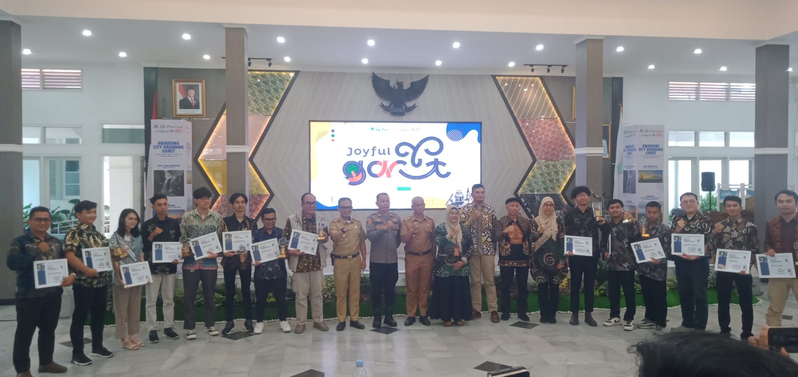 Peluncuran City Branding dan Lomba Kreativitas Wisata Kabupaten Garut 2024