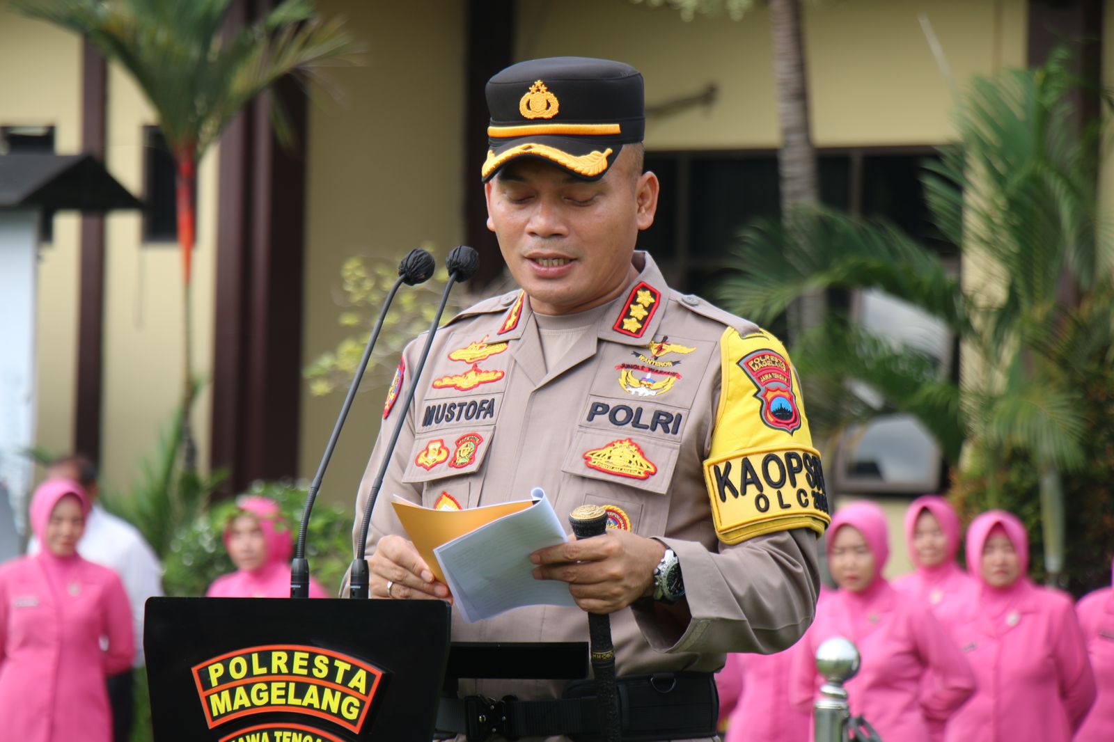 Penghujung Tahun 2024, Sebanyak 97 Personel Polresta Magelang Naik Pangkat