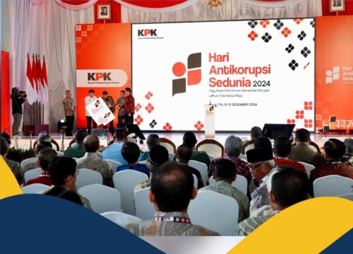 Hadiri Puncak Hakordia 2024, Sejumlah Kanwil BPN Provinsi Diapresiasi KPK 