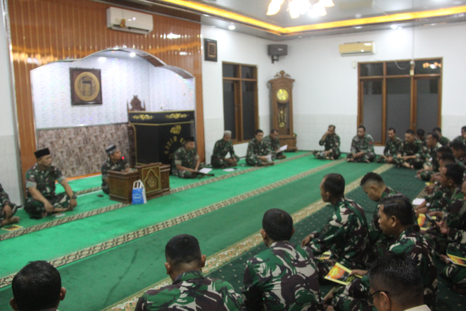 Kodim 0719 / Jepara Gelar Doa Bersama Mingguan Usai Upacara Hari Senin