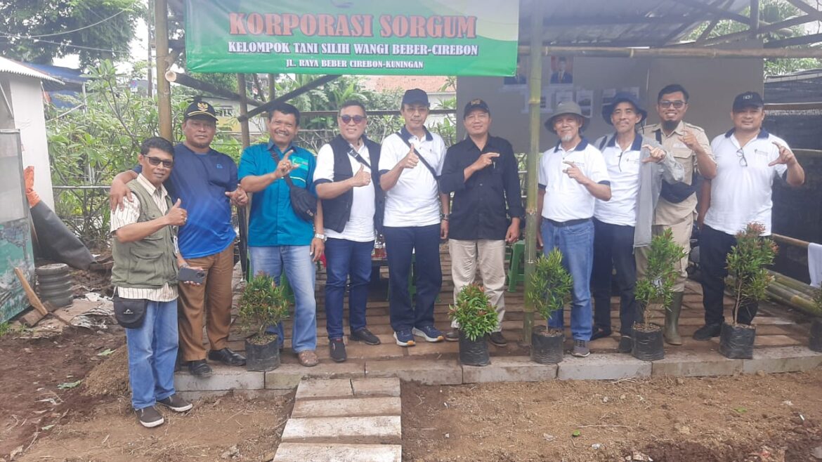 Kunjungan Unpas Bandung dan Sorgum Center Indonesia (SCI) ke Desa Beber, Kabupaten Cirebon: Dorong Pengembangan Sorgum Multiguna
