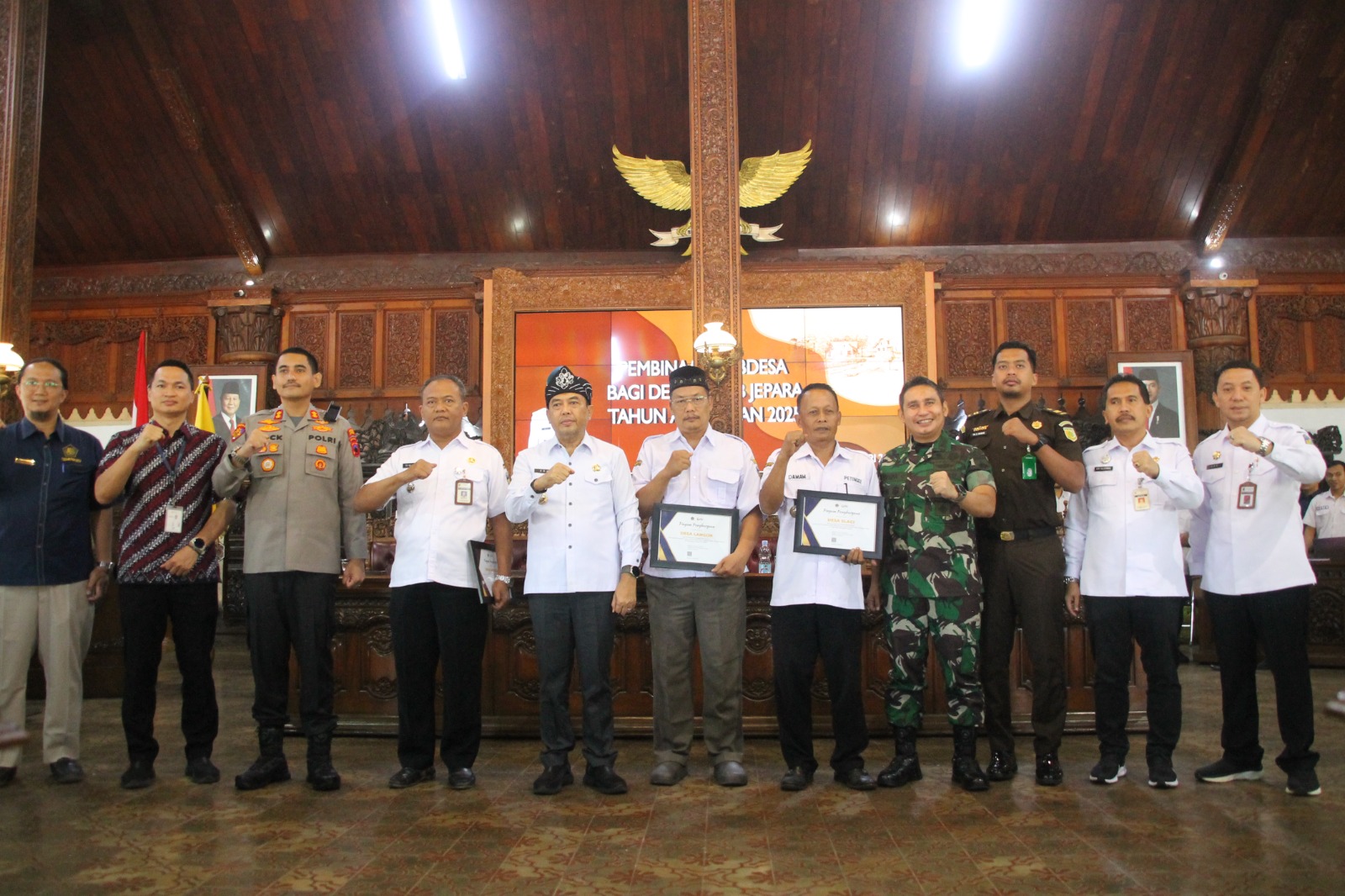 Dandim 0719 / Jepara, Kepala Desa adalah Perwakilan Pemerintah dan Tuhan untuk Mensejahterakan Rakyat