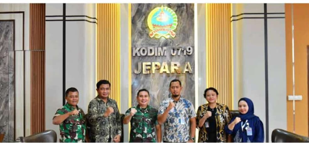 Dandim 0719/Jepara Diskusikan Swasembada Pangan Bersama Bulog Jepara