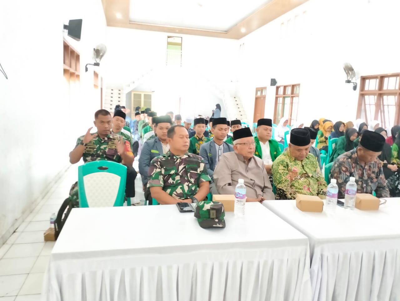 Babinsa Kodim 0719 / Jepara Hadiri Porseni 2025 IPPNU Kecamatan Donorojo