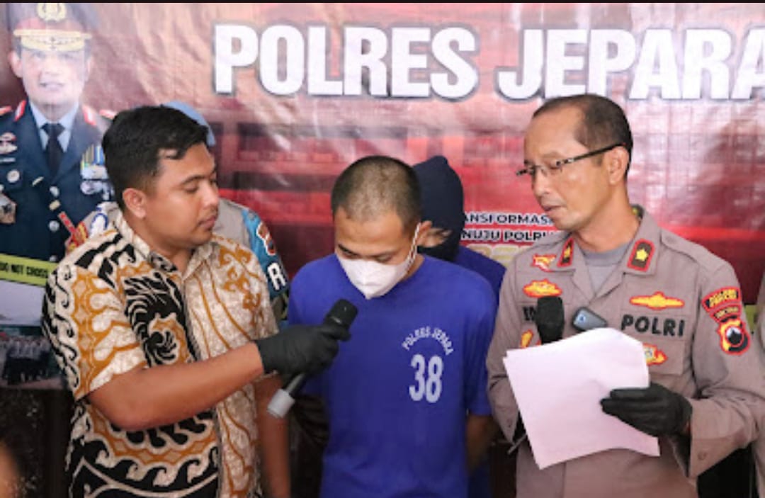 Polisi Tangkap Pelaku Pencurian Disertai Percobaan Pemerkosaan di Jepara