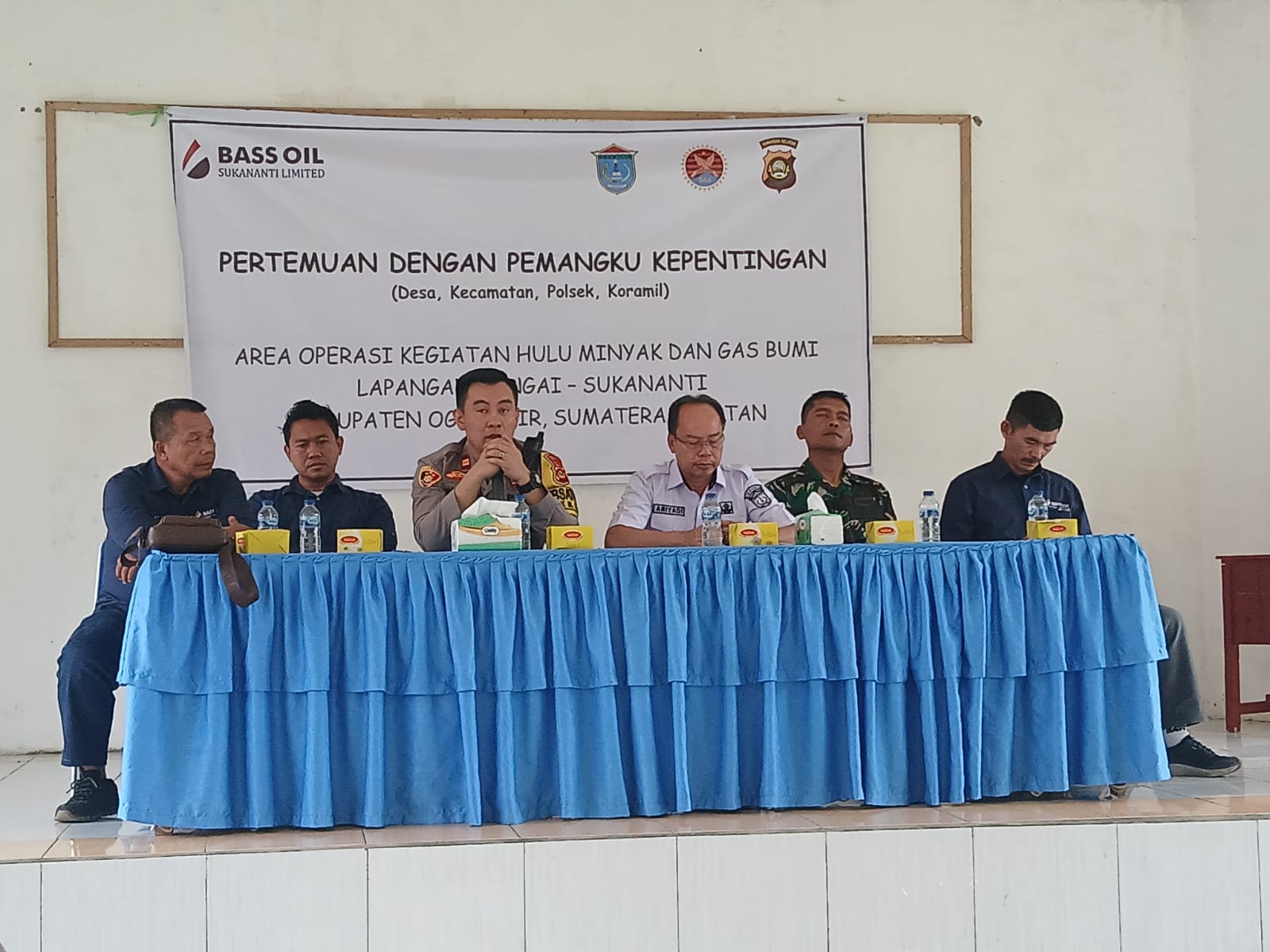 Jaga Kondusifitas Kapolsek Muara Kuang Silaturahmi Ke Desa Sekaligus Sambang Desa