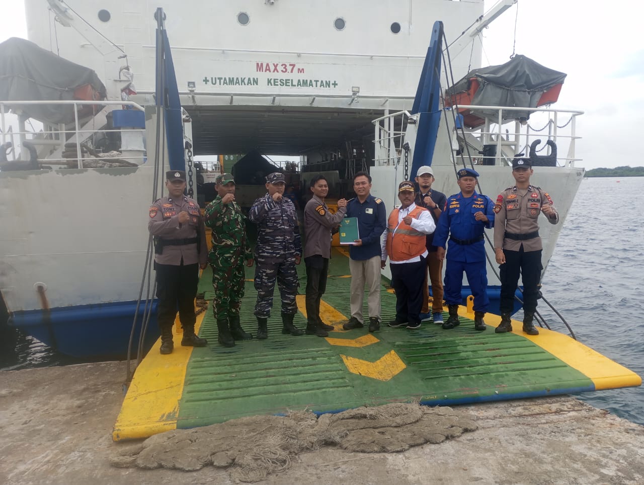 Kodim 0719 / Jepara Pastikan Liburan Panjang Isra Miraj dan Imlek Aman dan Nyaman