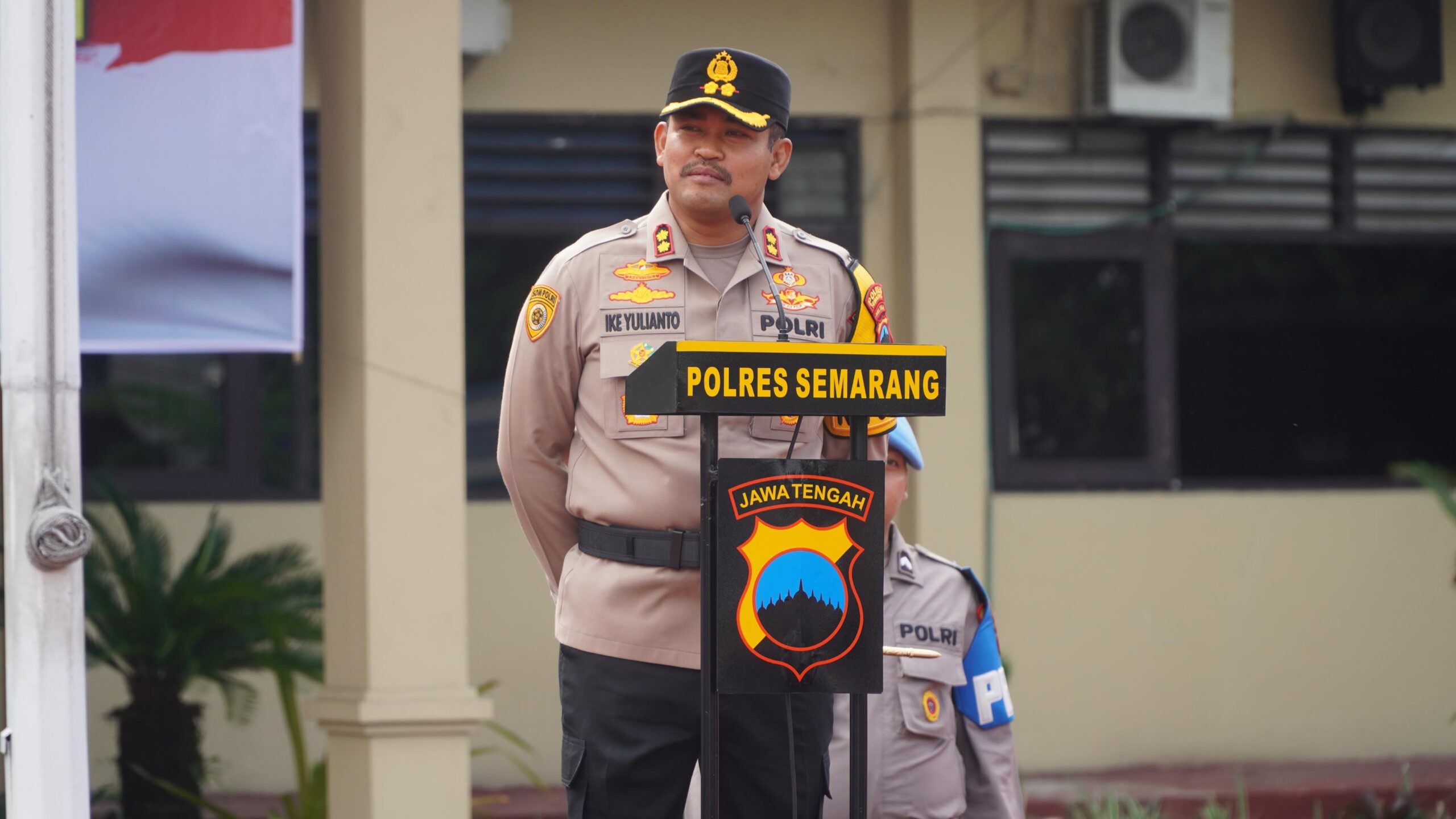 Pimpin Apel Awal Tahun 2025, Kapolres Semarang Berikan Atensi