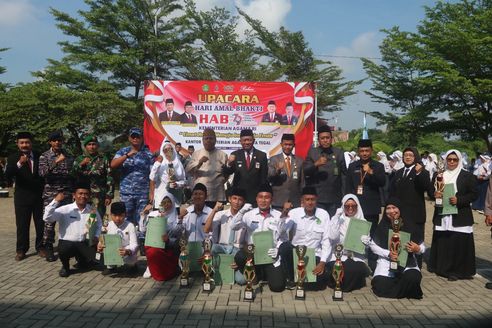 Peringati Hari Amal Bakti Kementrian Agama Ri ke-79, Pj. Walkot Imbau Jaga Kerukunan Antar Umat Beragama