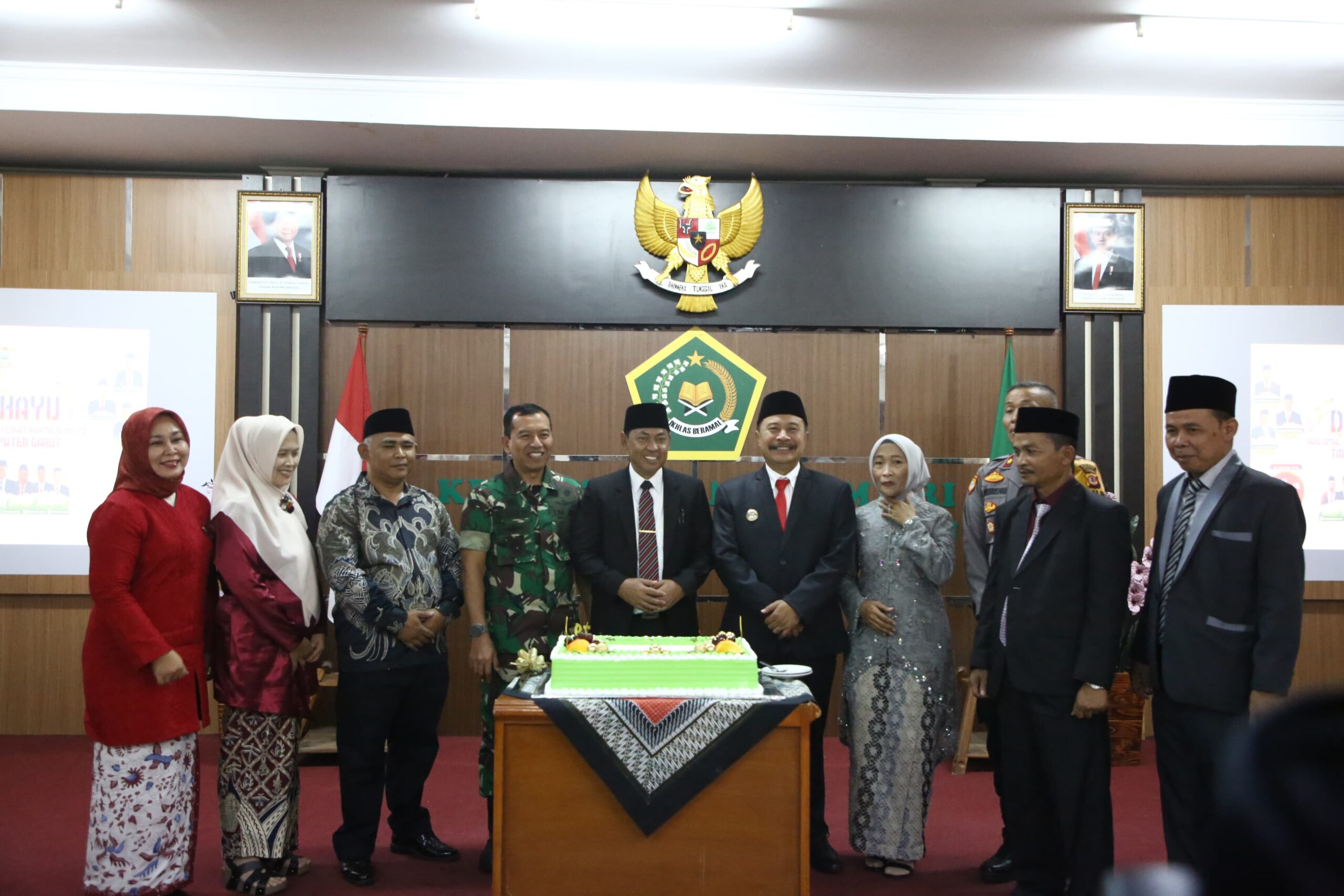 Kantor Kemenag Kabupaten Garut Gelar Upacara Peringatan HAB ke-79 Kemenag RI