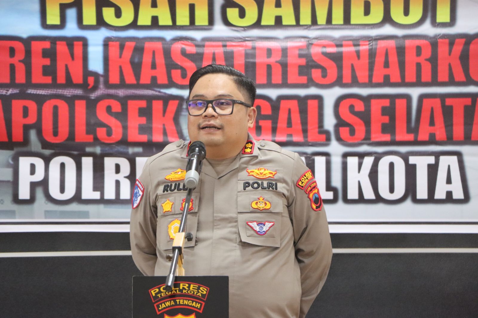 Polres Tegal Kota, Gelar Serahterima Jabatan Sejumlah Pejabat Utama*