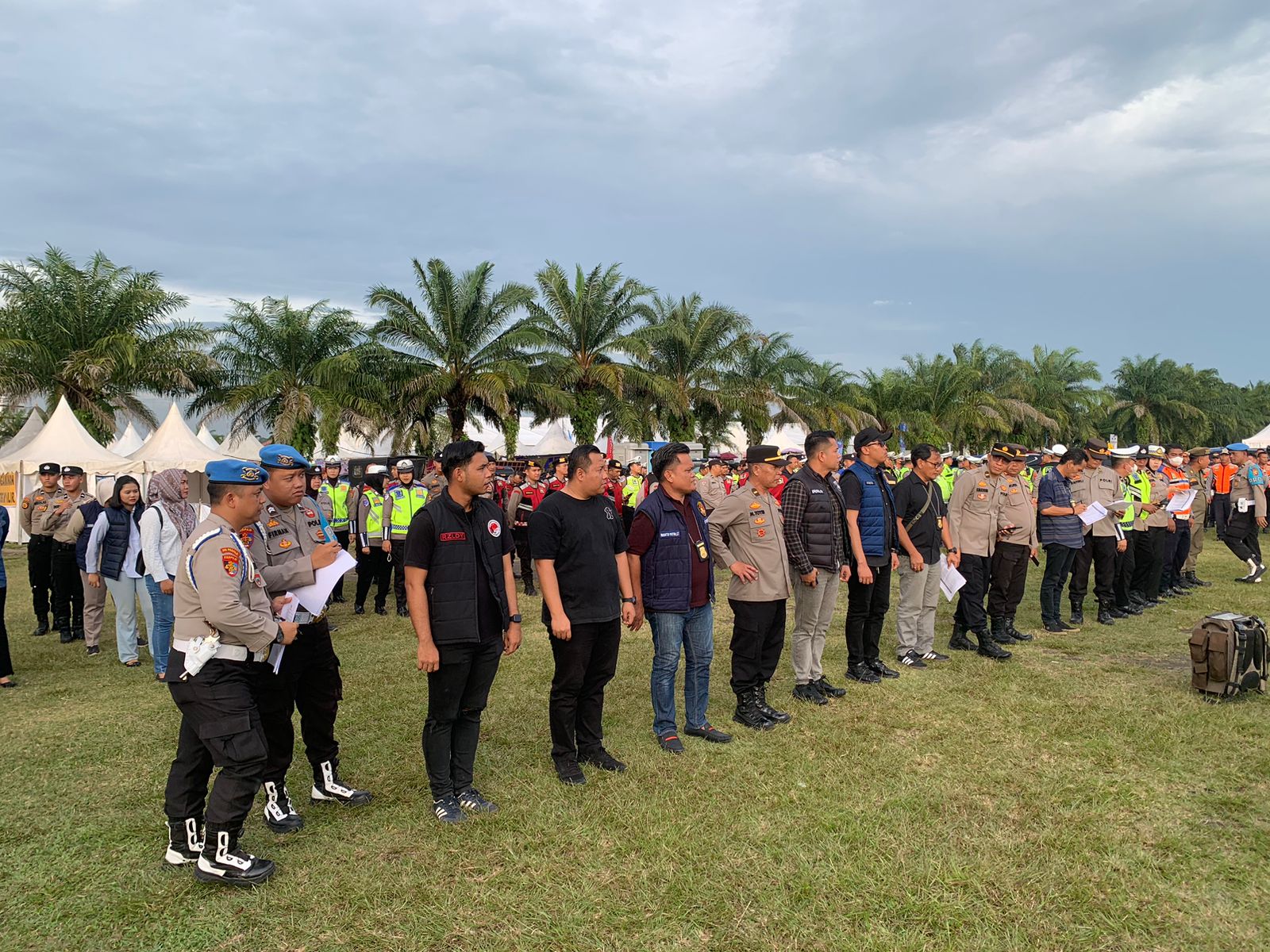 Polres Ogan Ilir Bersama Pemkab Amankan Pembukaan Ogan Ilir Expo HUT Ke-21