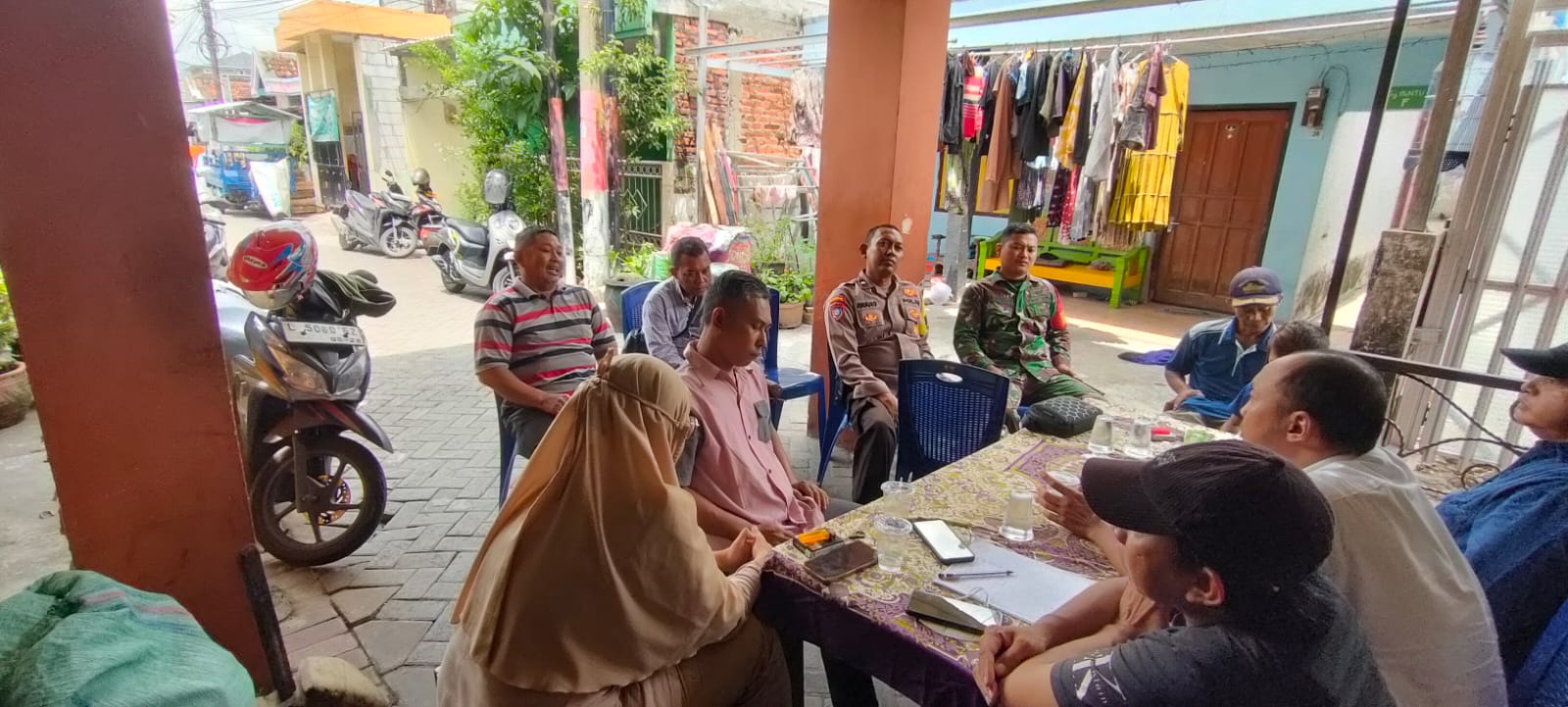 Babinsa Kandangan Mediasi Masalah Hak Waris Warga