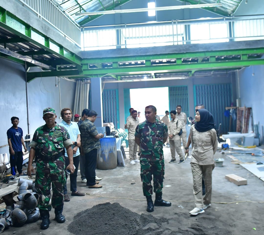 Kodim 0719/Jepara Dukung Program Nasional MBG, Dandim Tinjau Kesiapan Dapur Umum di Empat Kecamatan