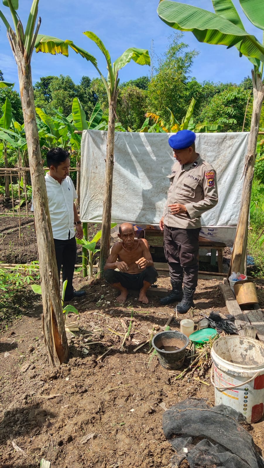 Program Asta Cita Bapak Presiden, Polres Sibolga Ajak Warga Manfaatkan Lahannya